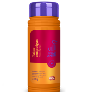Talco Antipulgas y Garrapatas para Perros Pelo Amor - Ibasa 100g