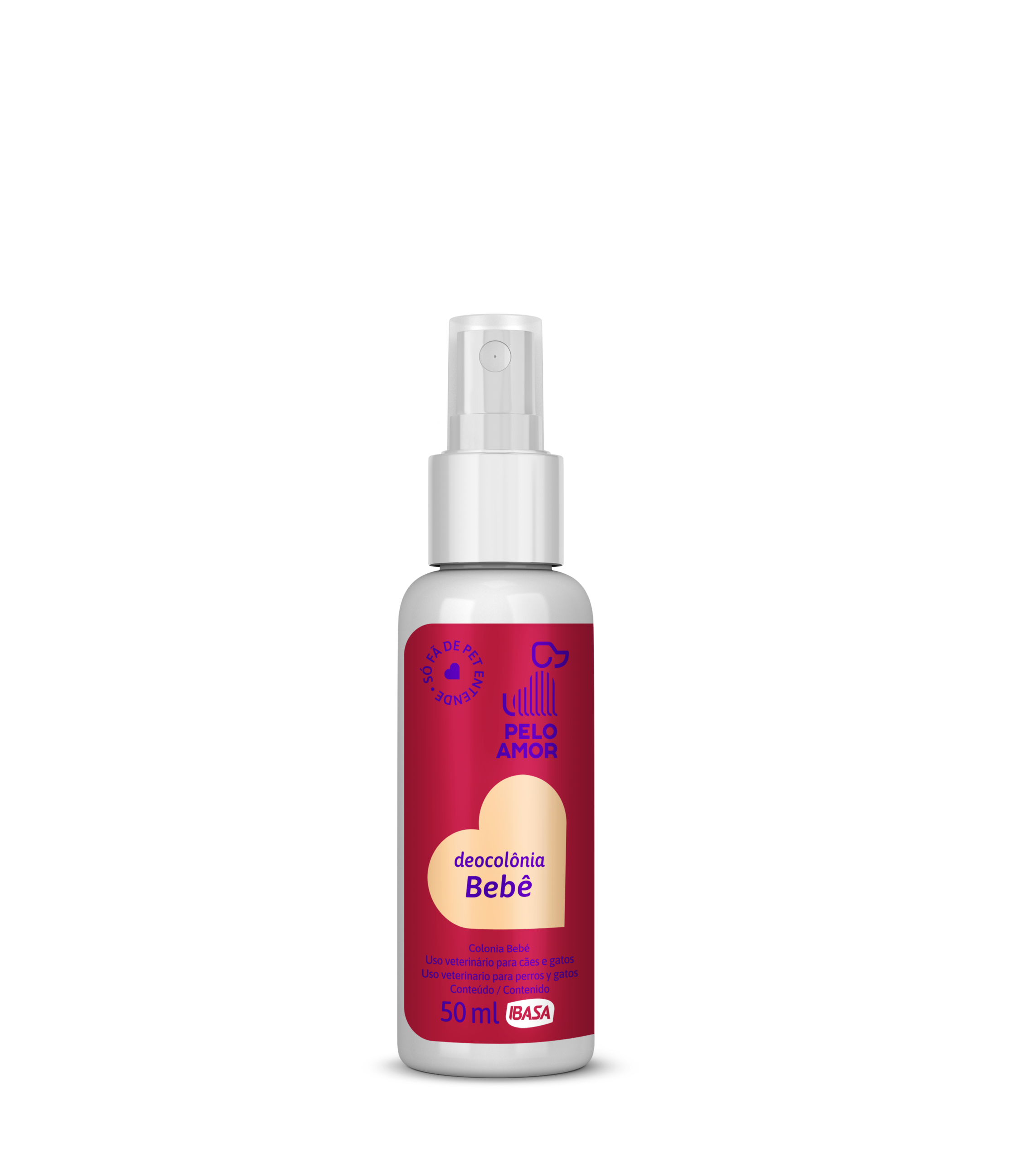 Deocolonia Bebe para Perros y Gatos Pelo Amor-Ibasa 50ml