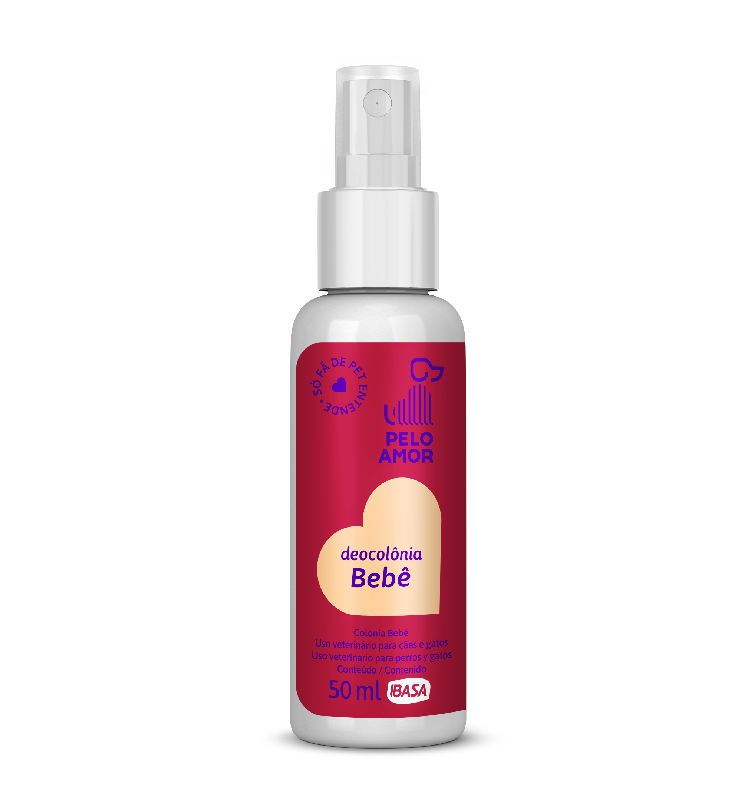 Deocolonia Bebe para Perros y Gatos Pelo Amor-Ibasa 50ml