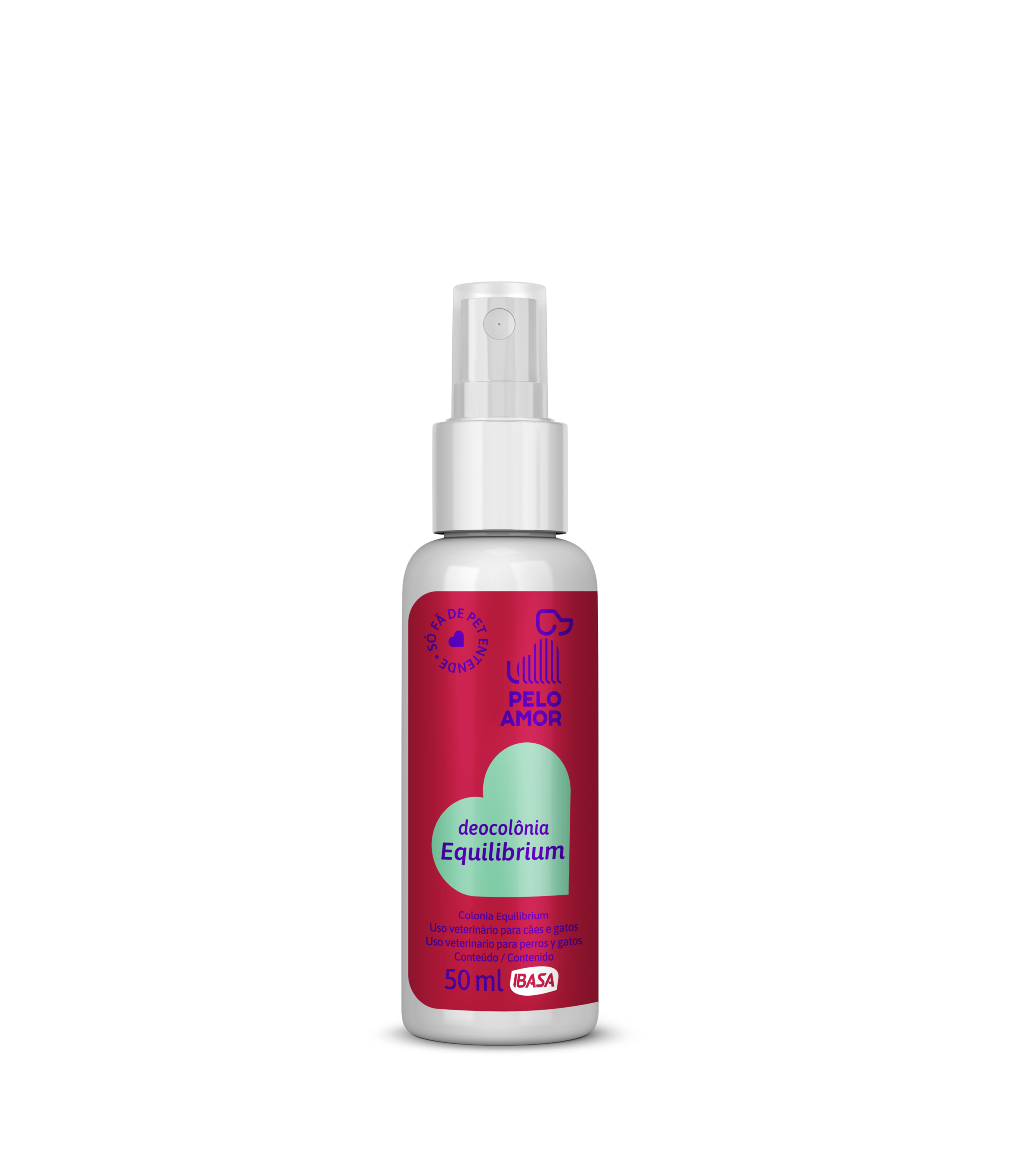Deocolonia Equilibrium para Perros y Gatos Pelo Amor-Ibasa 50ml