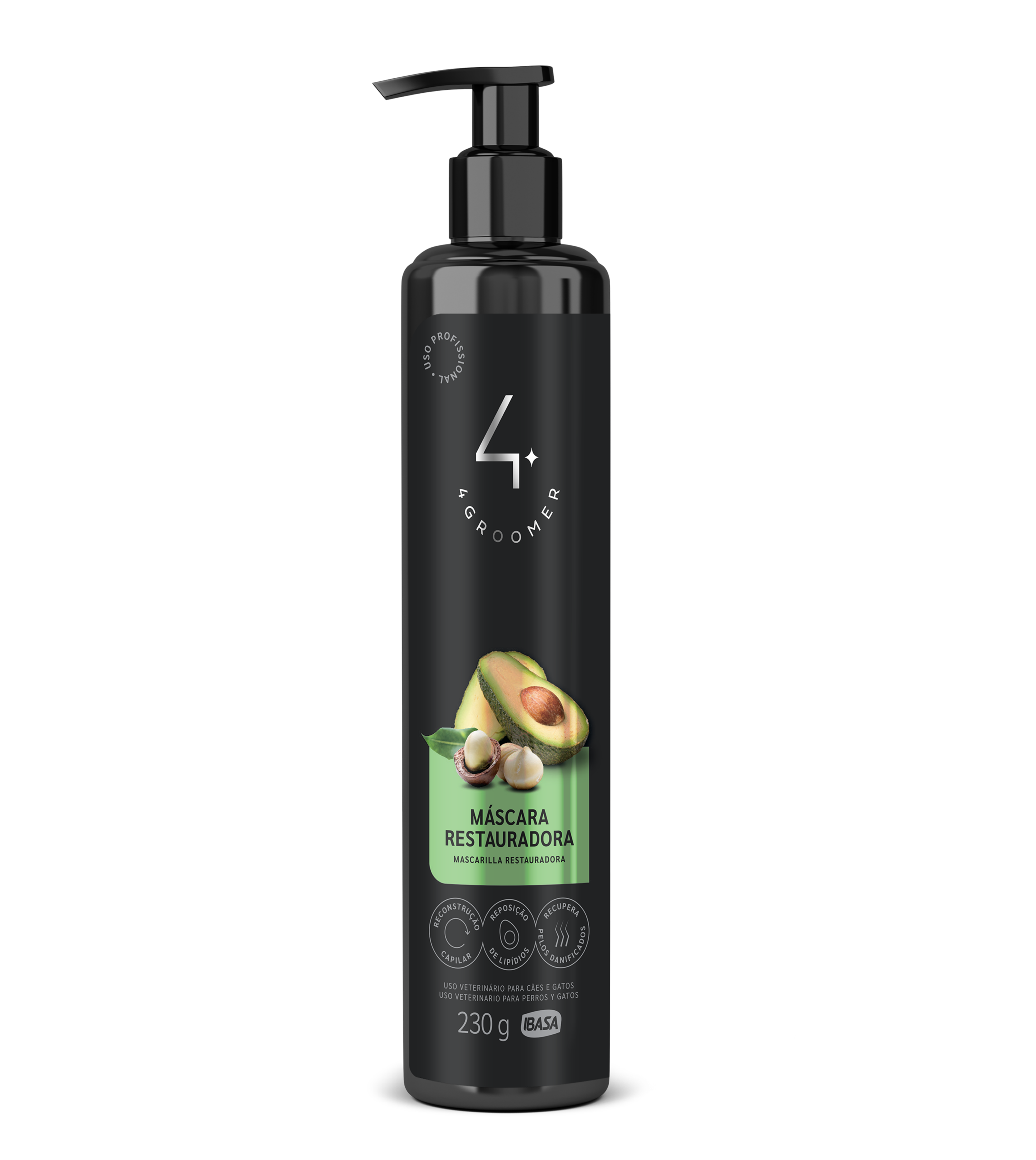 Mascarilla Restauradora para Perros y Gatos 4Groomer-Ibasa 230g