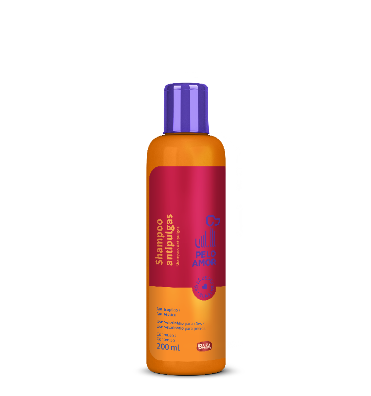 Shampoo Antipulgas para Perros Pelo Amor-Ibasa 200ml