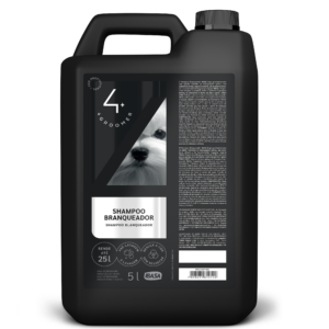 Shampoo Blanqueador Concentrado para Perros y Gatos 4Groomer-Ibasa 5L