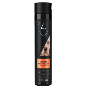 Shampoo Efecto Gloss Concentrado para Perros y Gatos 4Groomer-Ibasa 250ml