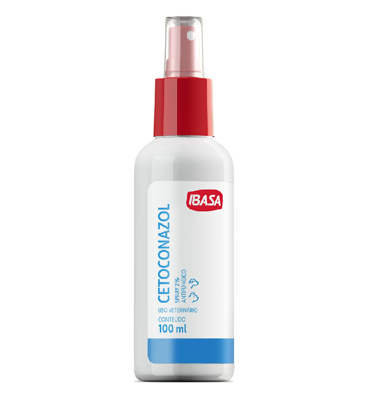 Spray Cetoconazol 2% – Antifúngico para Perros Gatos Ibasa 100ml