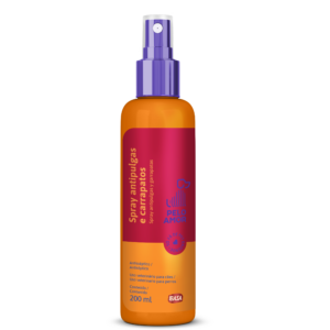 Spray Antipulgas y Garrapatas para Perros Pelo Amor - Ibasa 200ml