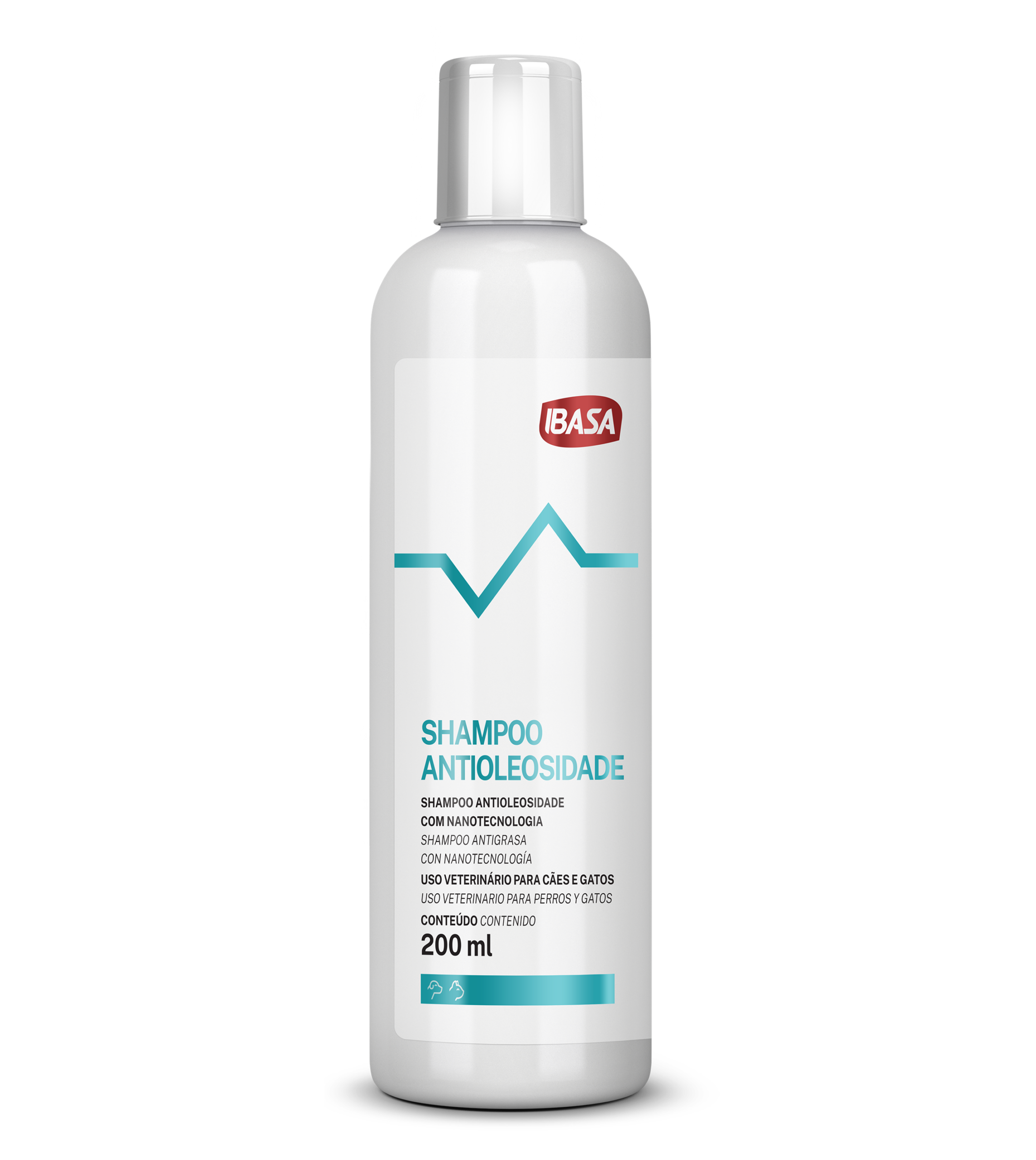 Shampoo Antigrasa para perros y gatos – Ibasa 200mL