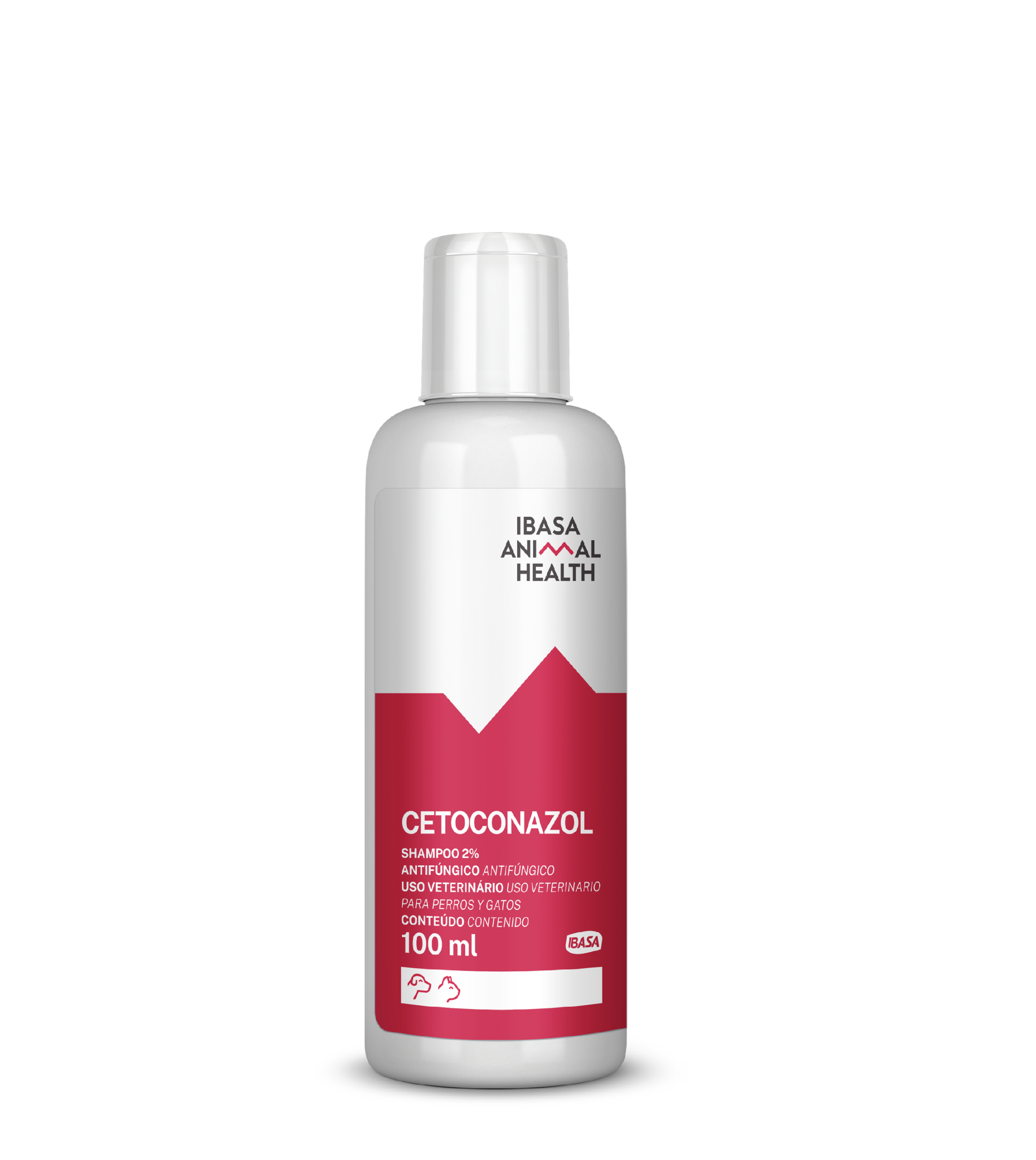 Shampoo de Cetoconazol 2% – Antifúngico para Perros Gatos Ibasa 100ml