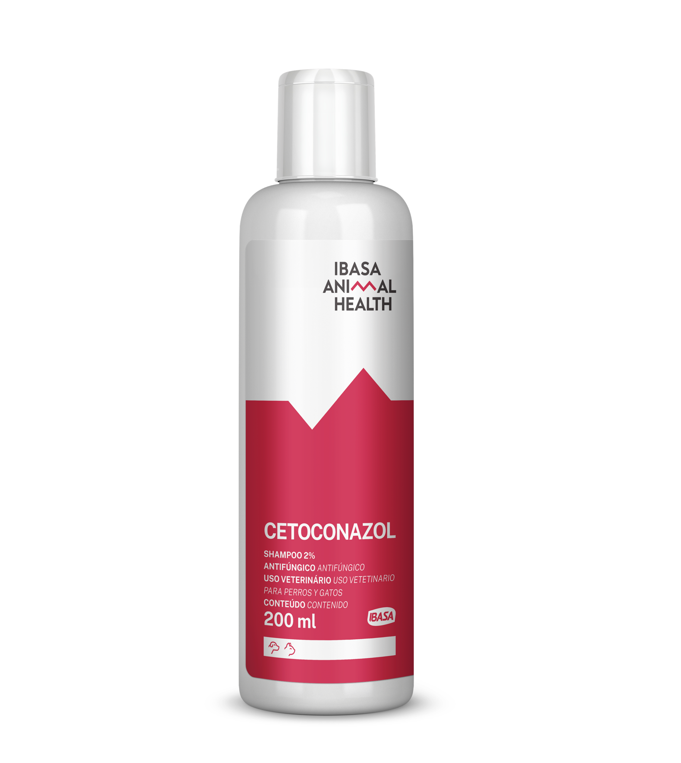 Shampoo de Cetoconazol 2% – Antifúngico para Perros Gatos Ibasa 200ml