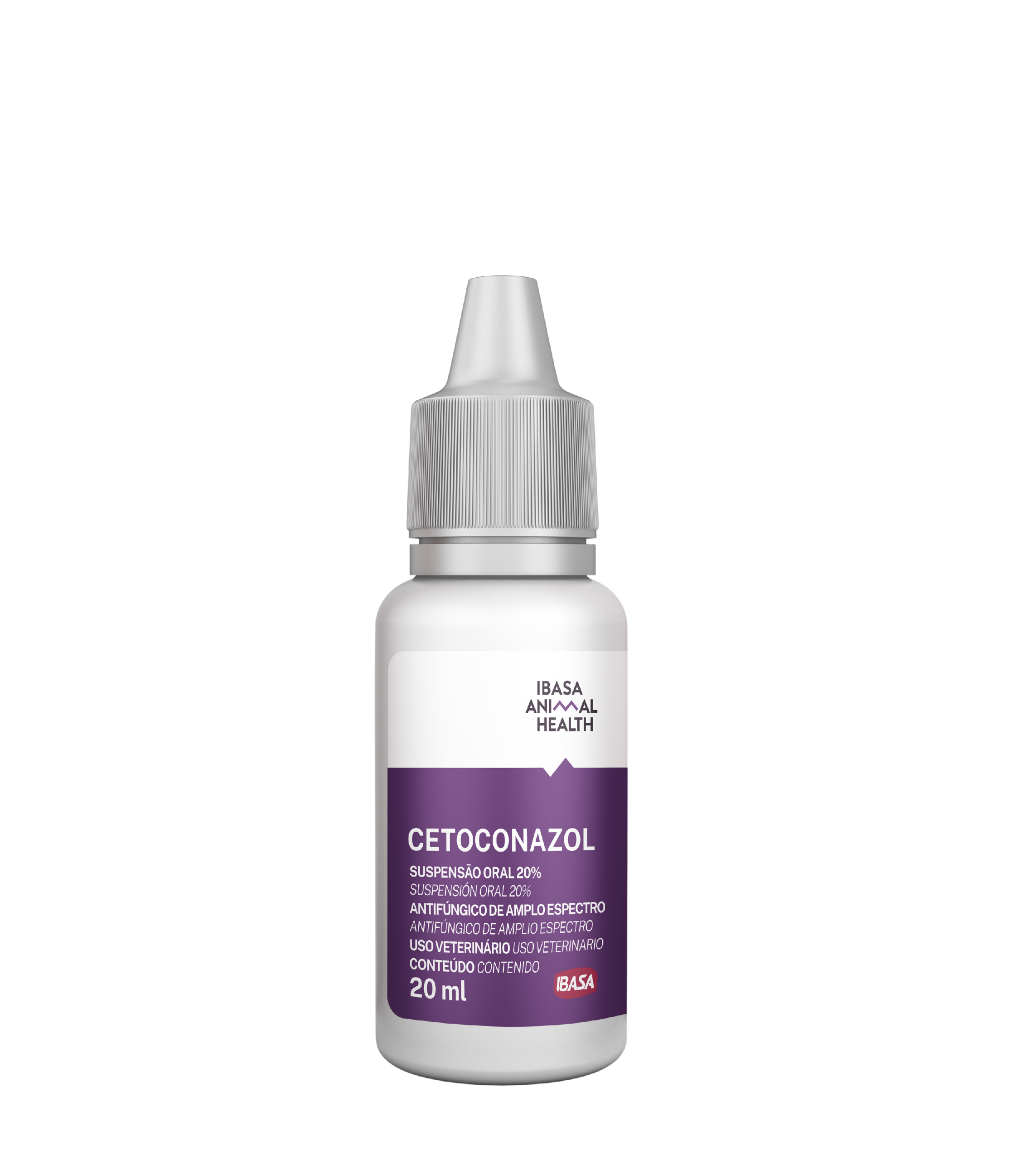Suspensión Oral Cetoconazol 2% – Antifúngico para Perros Gatos Ibasa 20ml