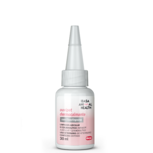 Ouvipet Dermocalmante con Fitoesfingosina - Limpiador de Oídos para Perros y Gatos Ibasa 30ml